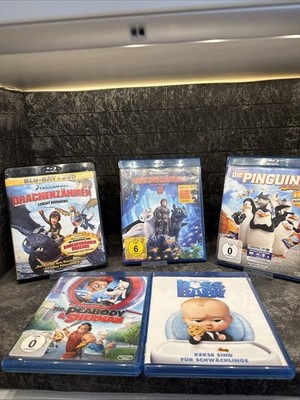 Kinderfilme Bluray 5 Stück  