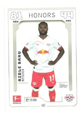 2025-26 Topps Match Attax Bundesliga RB Leipzig Honors Ridle Baku