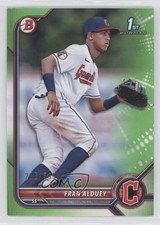 2022 Bowman Prospects Neon Green Border 286/399 Fran Alduey #BP-39 3mx