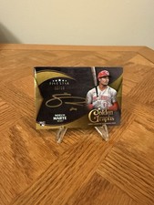 2024 Topps Five Star Noelvi Marte Golden Graphs Auto /10 RC Rookie Reds 