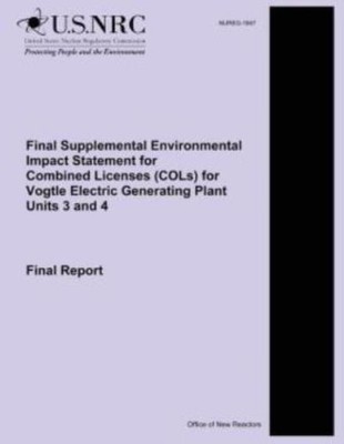 Final Supplemental Environmental Impact Statement For Combined Licenses (Co...