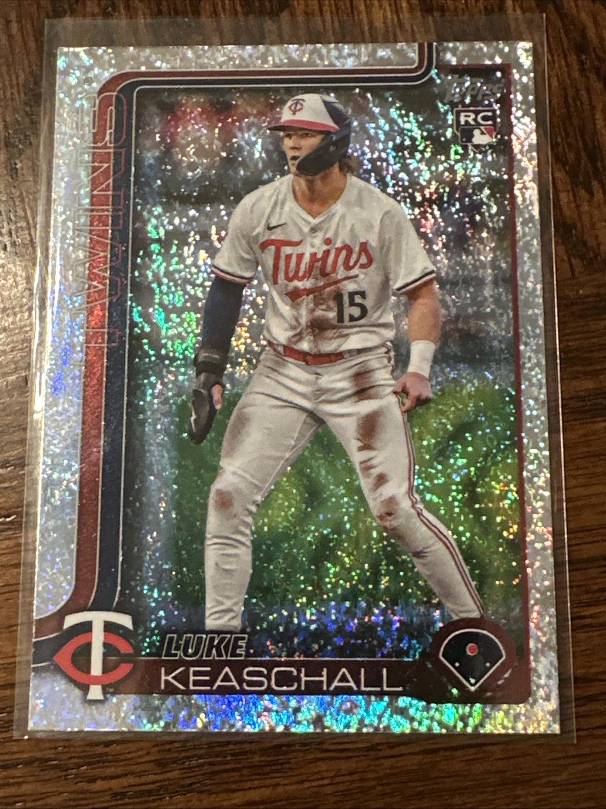 2025 Topps Update Series - Luke Keaschall #US16 Sandglitter (RC)