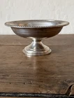 Lunt Sterling Silver Pedestal Compote Dish 168g Weighted 5.75” dia Gadroon Trim