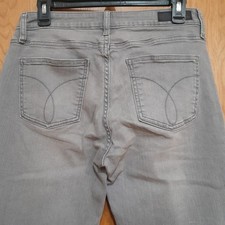 CALVIN KLEIN Women's Ultimate Skinny Jeans Gray Size10x30