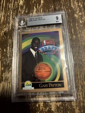 1990-91 Skybox 365 Gary Payton Rookie Card Beckett 9. rookie card picture