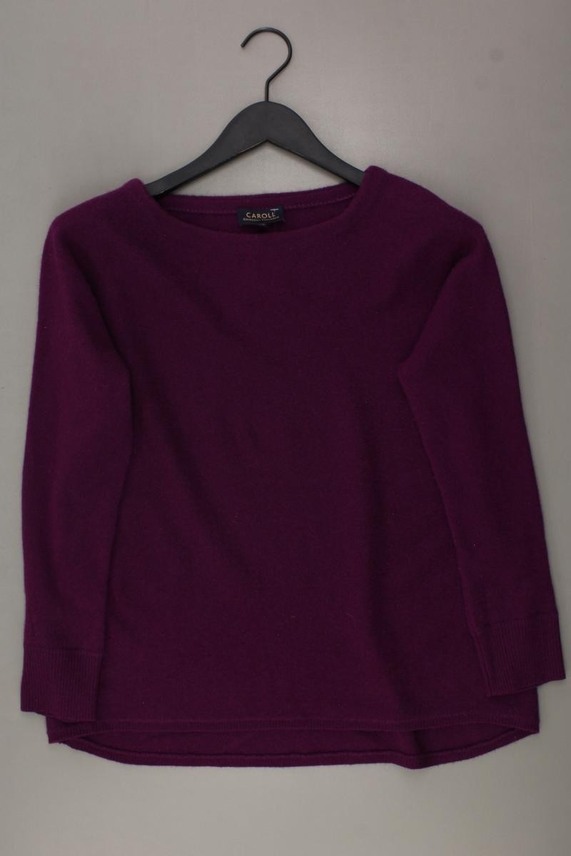 CAROLL Cashmerepullover Regular Pullover für Damen Gr. 32, XS lila aus Kaschmir