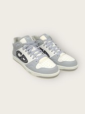 Dior Gray Oblique B57 Mid-Top Sneakers 145119289