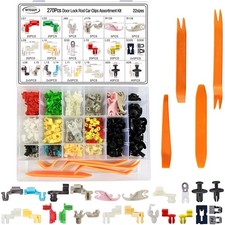 274Pcs Door Lock Rod Car Clips Assortment Kit,Door Lock Pawl Lever Retainer,Door