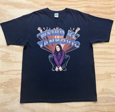Weird Al Yankovic 2010 Tour Graphic T-Shirt XL Anvil Music Hippie Psychedelic