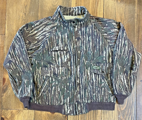 Veste Polaire Vintage Spartan Homme - Taille XL - Camouflage Realtree - PolarTuff - Années 90 USA