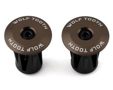 Wolf Tooth Components Alloy Bar End Plugs (Espresso) [BARPLUG-AL-ESP]