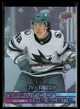 2025-26 Upper Deck Overtime Hockey Arriving on the Scene #AS-26 Luca Cagnoni