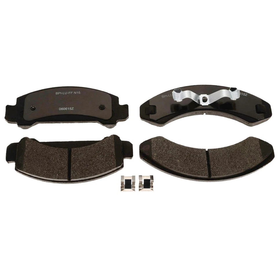 Front Rear Kit Ceramic Brake Pads & Brake Shoes For 1987 Ford Bronco II - Image 3 of 4