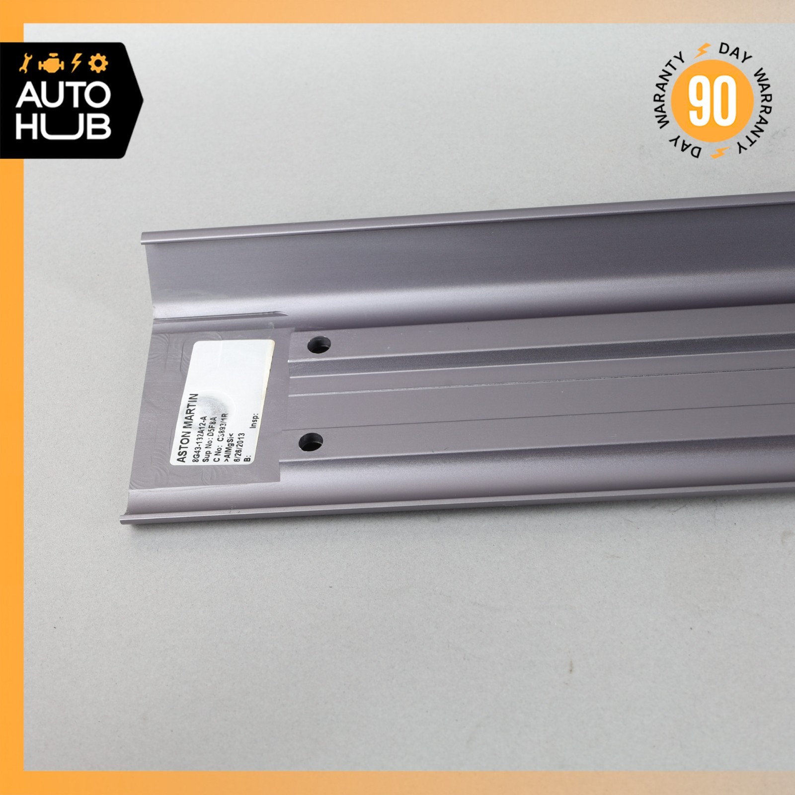 13-16 Aston Martin DB9 Right Passenger Side Door Step Sill OEM 22k
