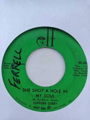 Clifford Curry - She Shot A Hole In My Soul, 7'', (Vinyl) NORTHERN SOUL CLASSIC 