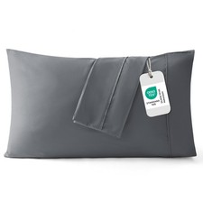 Bedsure King Size Pillow Cases Set of 2 - 20" x 36" , 01 - Dark Grey
