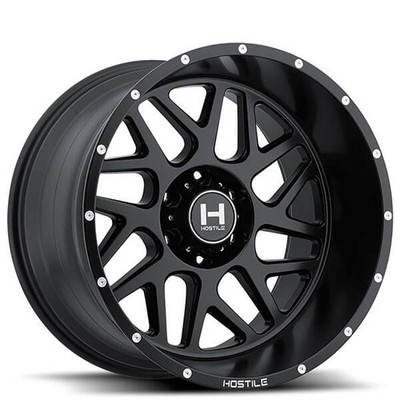 Hostile Wheels H108 Sprocket 20x12 Satin Black (4pcs) A2