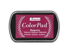 Jacquard ColorPad Magenta Ink Stamp Pad   Acid-Free  Non-Toxic