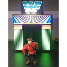 *LOOSE FIGURE* WWF The Mountie Series 5 HASBRO 1992