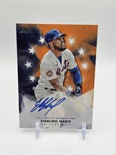 2024 Topps Series 1 Baseball Stars Auto Starling Marte #BSA-SMA Auto