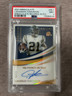 PSA9: LaDainian Tomlinson 2021 Panini Immaculate Records On Card Auto /49 IR-LT