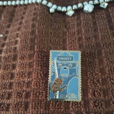 Smokey The Bear U.S. Stamp Replica Pin