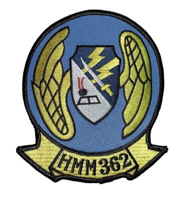 HMM-362 Squadron Patch   Sew On