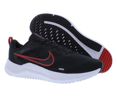 Nike Downshifter 12 Unisex Shoes Size 11, Color: Black/White/Dark Smoke Grey