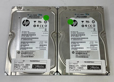 Lot of 2 HP MB3000FBNWV 625030-001 3TB 3.5" SAS HDD Hard Drive 98%-100%