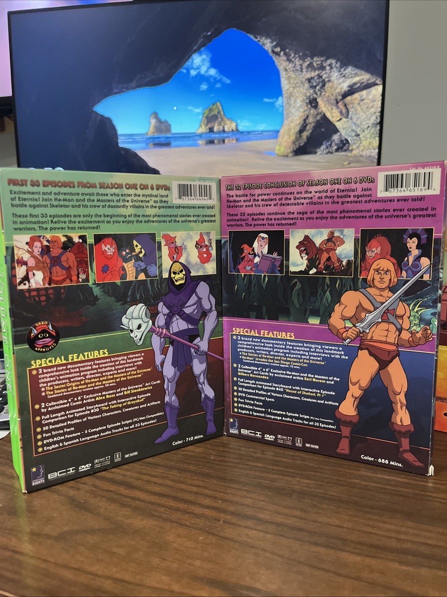 The New Adventures of He-Man - Vol. 2 (DVD, 2007, 6-Disc Set