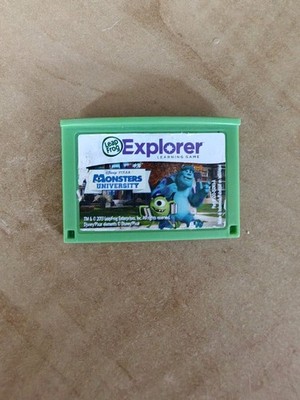 Leapster Leapfrog Explorer Disney Pixar Monsters University Cartridge Spiel