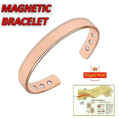 BIZTECHTRADING Magnetic Bracelet Therapy Weight Loss Arthritis Health Pain Relief Mens Bangle