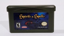 Nintendo Spirits & Spells Gameboy Advance - One Owner- Good Playing Condition 