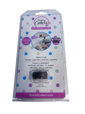 Thread Cutterz Flat Mount Cutter Peel & Stick Sewing Quilting Thread Yarn Cutter