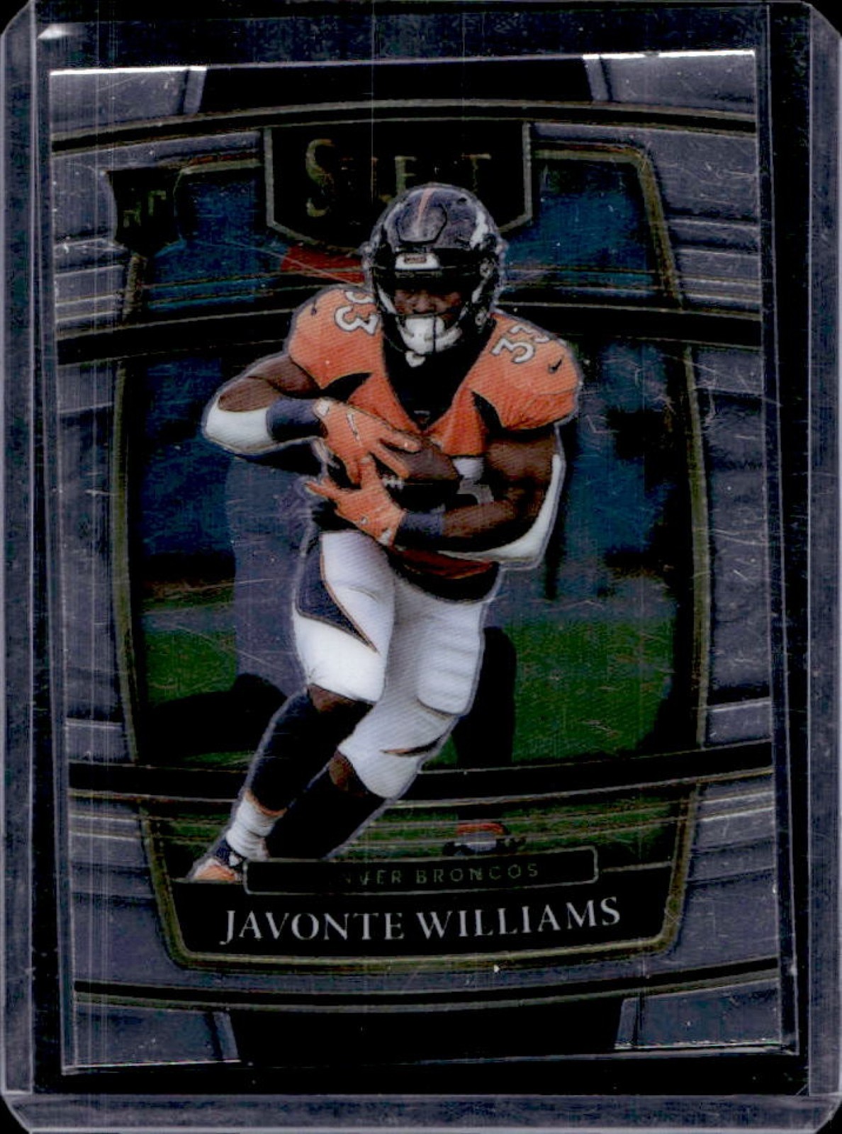 2021 Select Javonte Williams Rookie RC Concourse #57 Broncos