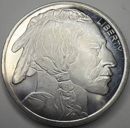 1 oz Silver Round - Buffalo R35