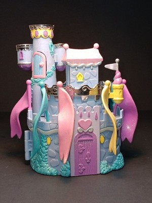 Vintage 1995 Trendmasters Starcastle Pink Castle Set No Key