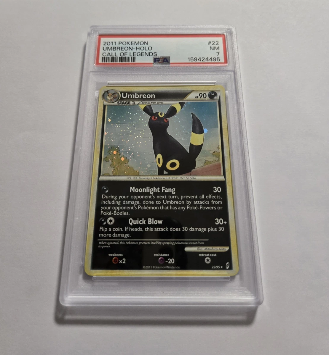 Umbreon Pokémon TCG Professional Sports Authenticator (PSA