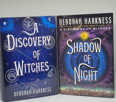 Discovery of Witches & Shadow Of Night by Deborah Harkness (2011, HC) 1st eds