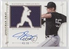2014 Panini National Treasures Signature Die-Cut Player 43/99 Jon Gray Auto fo7