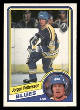 1984-85 O-Pee-Chee Hockey Card #189 Jorgen Pettersson