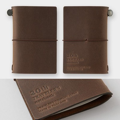 TRAVELER'S notebook Card Size 20th Anniversary Set Color Black