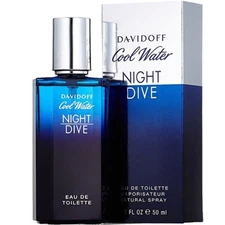 Davidoff Coolwater Night Dive / EDT Spray 1.7 oz (50 ml)