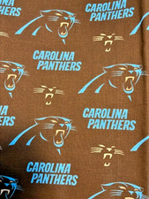 NFL Cotton Fabric "Carolina Panthers"