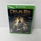 New ListingDeus Ex Mankind Divided Day One Edition Xbox One Video Game New Sealed
