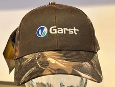 GARST Seed Ag Farming Crop  Camo Syngenta UNIQUE adjustable Hat Cap  NEW