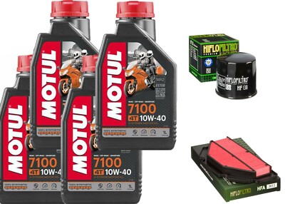 KIT/INSPEKTION SUZUKI GSX-S-750 2017 BIS 2018 ÖL MOTUL 7100 10W40 + MOTORRADFILTER
