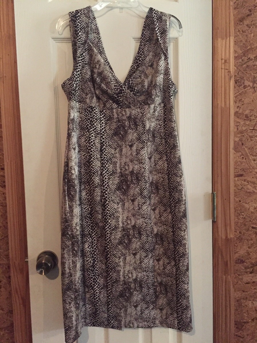 Brown Snake Print dress size 11 | eBay Brown Snake Print dress size 11 | eBay