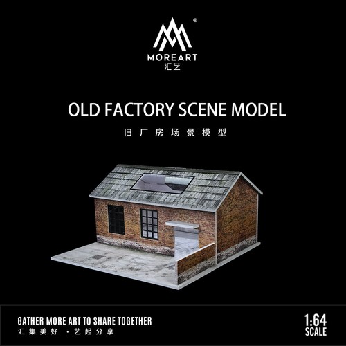 1/64 Diorama Fábrica Garaje Edificio Modelo Iluminación Ciudad Estacionamiento Escena Modelo - Imagen 18 de 56