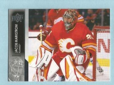 2021-22 Upper Deck Hockey Series 2 Jacob Markstrom #279 Goalie Calgary Flames